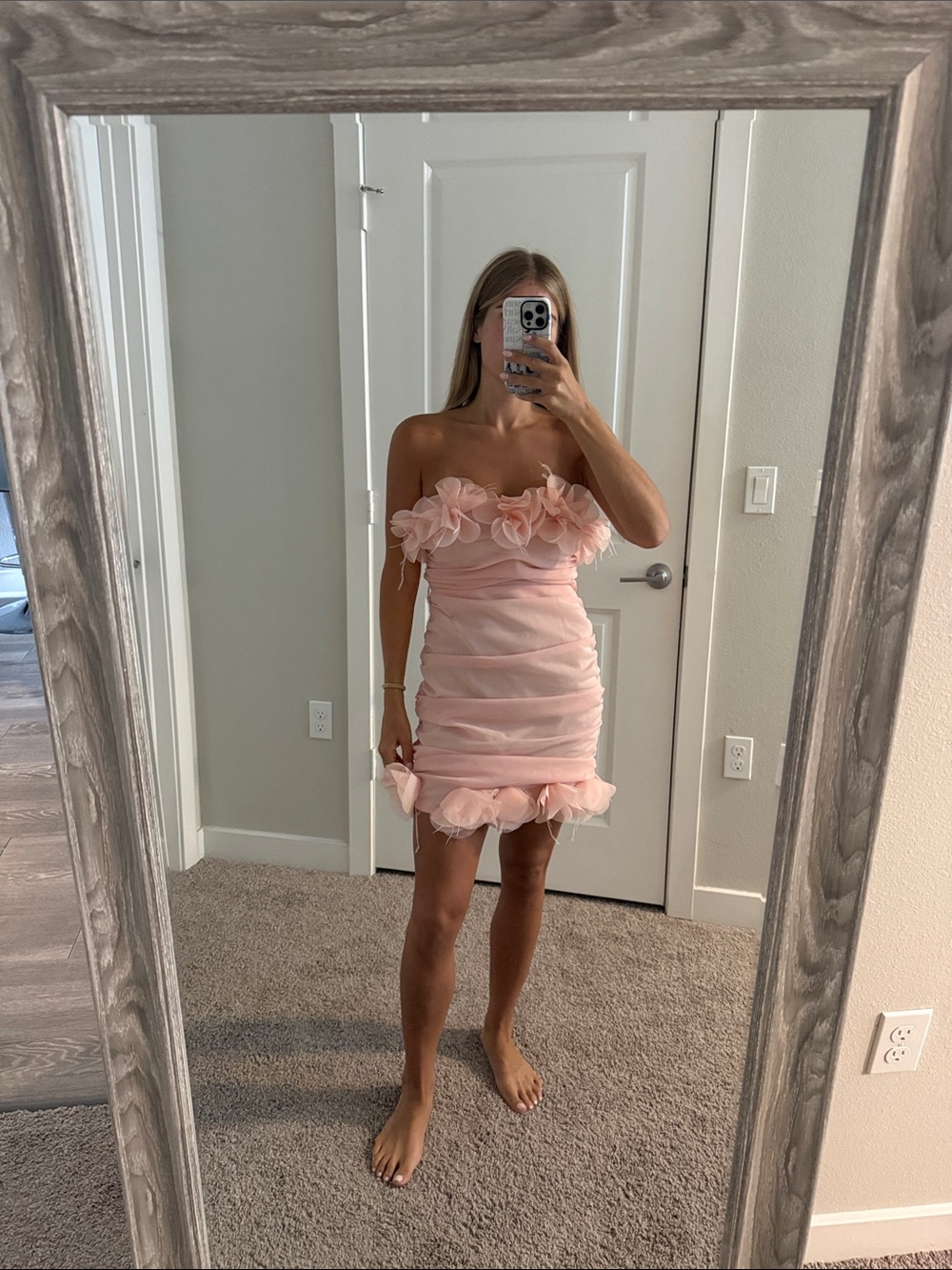 Nasty gal organza pedal bandeau body con